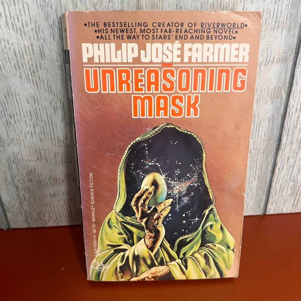 The Unreasoning Mask Philip Jose Farmer 1983 Berkley Paperback Sci-Fi Novel